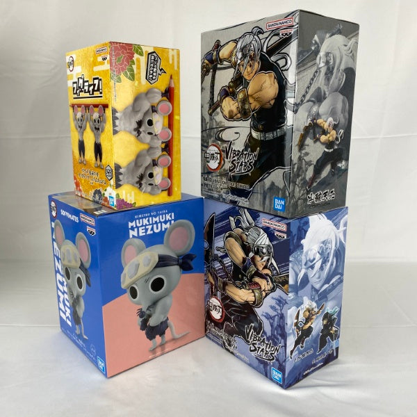 中古】【未開封】【セット】鬼滅の刃 プライズフィギュア 宇髄