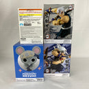 【中古】【未開封】【セット】鬼滅の刃 プライズフィギュア 宇髄天元&ムキムキねずみ 4点＜フィギュア＞（代引き不可）6541