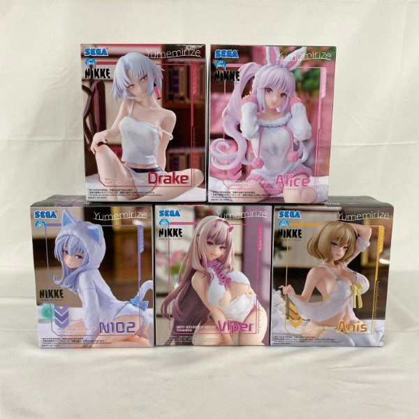 【中古】【未開封】【セット】勝利の女神：NIKKEYumemirize アニス/N102/アリス/ドレイク/バイパー＜フィギュア＞（代引き不可）6541