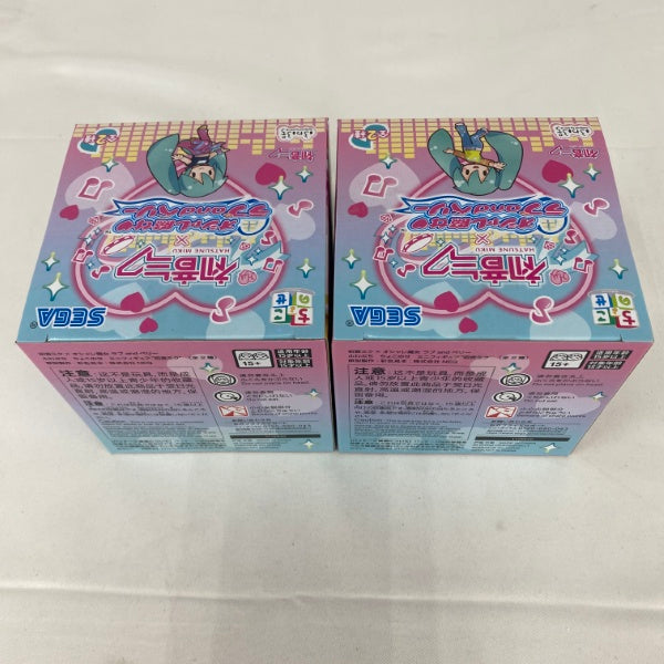 【中古】【未開封】【セット】初音ミク×オシャレ魔女ラブand ベリーふわぷちちょこのせ ミニフィギュア「初音ミク」 2点＜フィギュア＞（代引き不可）6541