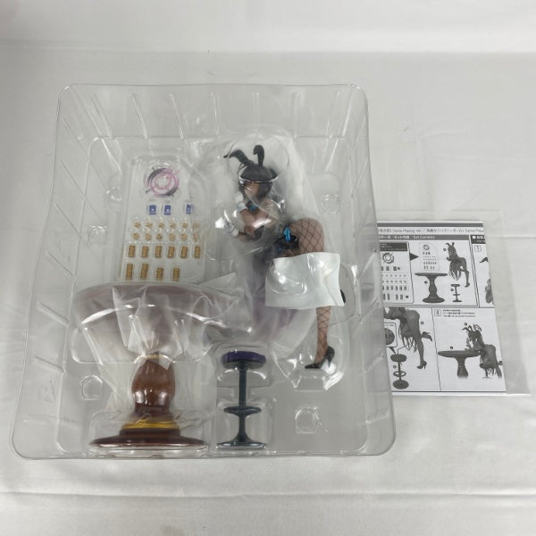 【中古】【開封品】ブルーアーカイブ 1/7スケール塗装済完成品フィギュア 角楯カリン(バニーガール) Game Playing Ver.＜フィギュア＞（代引き不可）6541