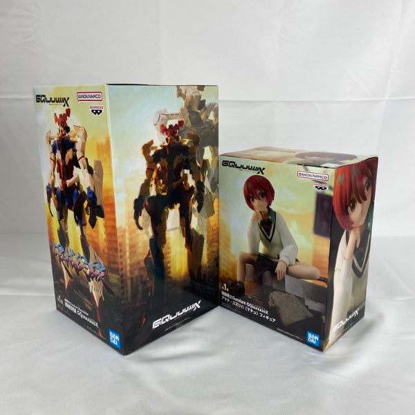 【中古】【未開封】【セット】機動戦士Gundam GQuuuuuuX アマテ・ユズリハ(マチュ)フィギュア/限械突破 GQuuuuuuX＜フィギュア＞（代引き不可）6541
