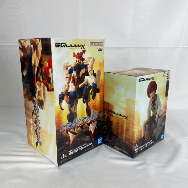 【中古】【未開封】【セット】機動戦士Gundam GQuuuuuuX アマテ・ユズリハ(マチュ)フィギュア/限械突破 GQuuuuuuX＜フィギュア＞（代引き不可）6541