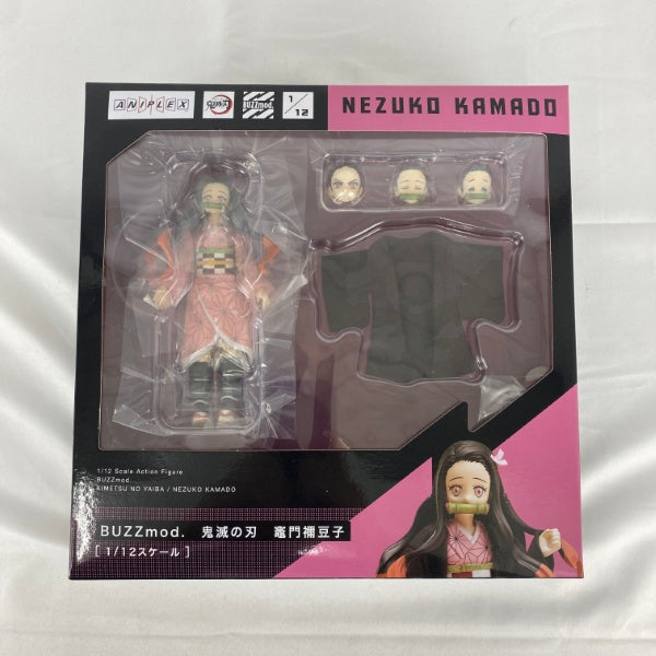 【中古】【未開封】BUZZmod. 竈門禰豆子 「鬼滅の刃」 1/12 アクションフィギュア ANIPLEX+限定＜フィギュア＞（代引き不可）6541