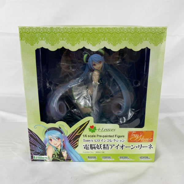 【中古】【開封品】電脳妖精アイオーン・リーネ 「Tony’sヒロインコレクション」 4-Leaves 1/6 PVC製塗装済み完成品＜フィギュア＞（代引き不可）6541