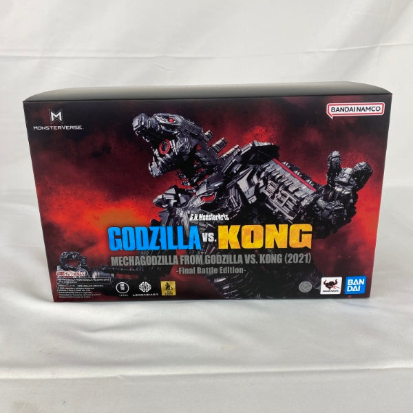 【中古】【未開封】S.H.MonsterArts MECHAGODZILLA FROM GODZILLA VS. KONG (2021) -Final Battle Edition-＜フィギュア＞（代引き不可）6541