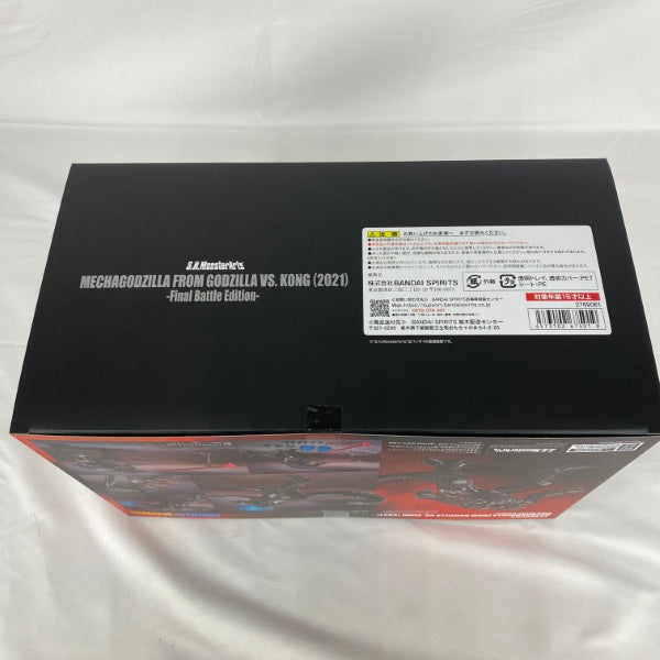 【中古】【未開封】S.H.MonsterArts MECHAGODZILLA FROM GODZILLA VS. KONG (2021) -Final Battle Edition-＜フィギュア＞（代引き不可）6541