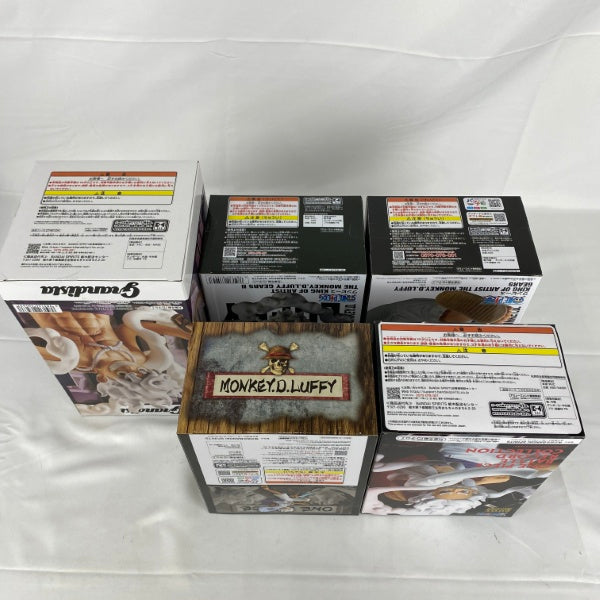 【中古】【未開封】【セット】ワンピース DXF、BRC、Grandista、KOA モンキー・D・ルフィ ギア5(ニカ) 5点＜フィギュア＞（代引き不可）6541