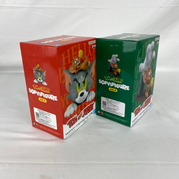 【中古】【未開封】【セット】トムとジェリー ソフビフィギュアvol.1/vol.2　2点＜フィギュア＞（代引き不可）6541