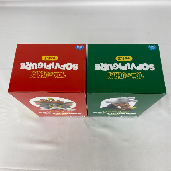 【中古】【未開封】【セット】トムとジェリー ソフビフィギュアvol.1/vol.2　2点＜フィギュア＞（代引き不可）6541