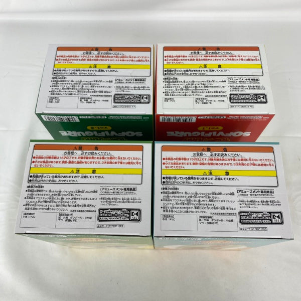 【中古】【未開封】【セット】トムとジェリー フィギュアコレクション〜Fruit Sandwich〜 A/B、ソフビフィギュアvol.1/2　4点＜フィギュア＞（代引き不可）6541