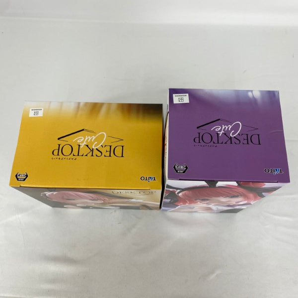 【中古】【未開封】【セット】五等分の花嫁＊　Desktop Cute フィギュア　中野一花&二乃 〜バニーver.〜 2点＜フィギュア＞（代引き不可）6541