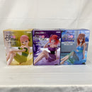 【中古】【未開封】【セット】TVスペシャルアニメ「五等分の花嫁∽」 Bloo-me!ー中野一花&二乃&三玖ー 3点＜フィギュア＞（代引き不可）6541