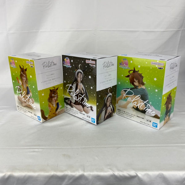 【中古】【未開封】【セット】劇場版『ウマ娘 プリティーダービー 新時代の扉』 -Relax time- 3点＜フィギュア＞（代引き不可）6541