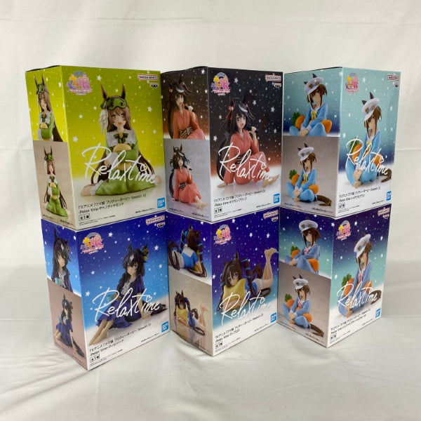 【中古】【未開封】【セット】TVアニメ『ウマ娘 プリティーダービー Season 3』 -Relax time- 6点＜フィギュア＞（代引き不可）6541