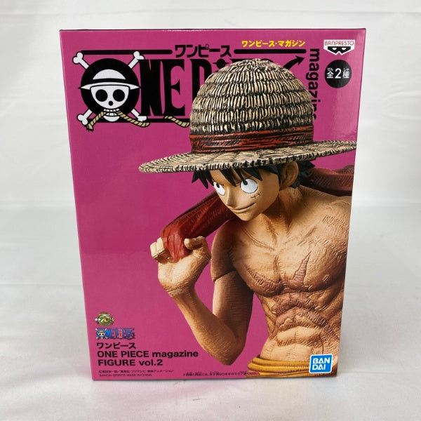 【中古】【未開封】モンキー・D・ルフィ(カラー) 「ワンピース」 ONE PIECE magazine FIGURE vol.2＜フィギュア＞（代引き不可）6541