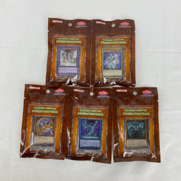 【中古】【未開封】【セット】遊戯王カードゲーム アクリルブロック Vol.2　5点 D＜おもちゃ＞（代引き不可）6541