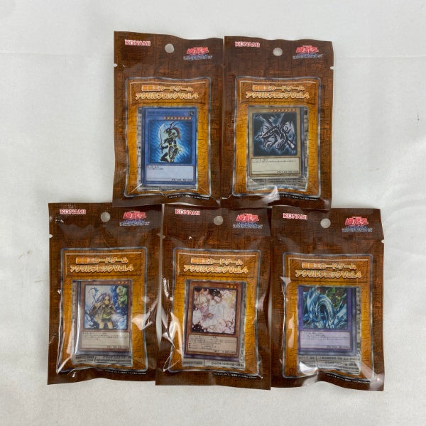 【中古】【未開封】【セット】遊戯王カードゲーム アクリルブロック Vol.4　5点 F＜おもちゃ＞（代引き不可）6541