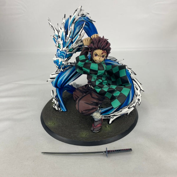 【中古】【開封品】テレビアニメ「鬼滅の刃」竈門炭治郎　全集中彩色Ver.　1/8スケールフィギュア＜フィギュア＞（代引き不可）6541