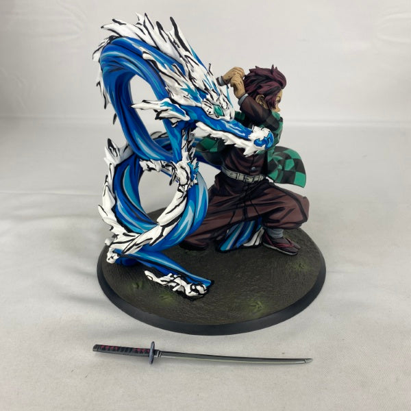 【中古】【開封品】テレビアニメ「鬼滅の刃」竈門炭治郎　全集中彩色Ver.　1/8スケールフィギュア＜フィギュア＞（代引き不可）6541