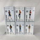 【中古】【未開封】【セット】ワンピース JEANS FREAK vol.1ルフィA/2ナミA/3ロビンA/4ローA/6ゾロA/10レベッカA 6点＜フィギュア＞（代引き不可）6541