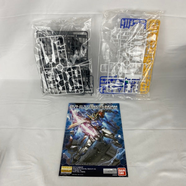 【中古】【未組立】【セット】MG 1/100 ビルドストライクガンダム フルパッケージ&ユニバースブースター 2点＜プラモデル＞（代引き不可）6541