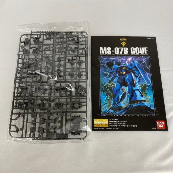 【中古】【未組立】1/100 MG MS-07B グフ Ver.2.0 [クリアカラー] 「機動戦士ガンダム」 [5067470]＜プラモデル＞（代引き不可）6541