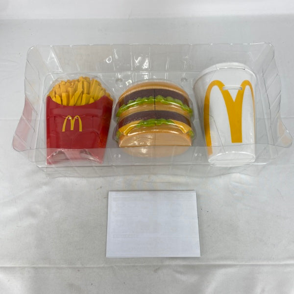 【中古】【開封品】ビッグマック初号機＆マックフライポテト弐号機＆マックシェイク零号機　マクドナルド×エヴァンゲリオン＜フィギュア＞（代引き不可）6541