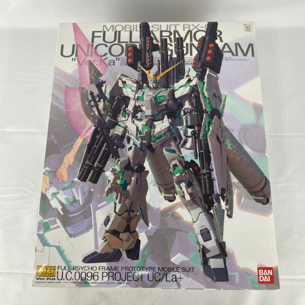 【中古】【未組立】MG 1/100 RX-0 フルアーマーユニコーンガンダムVer.Ka「機動戦士ガンダムUC」 [0172818]＜プラモデル＞（代引き不可）6541