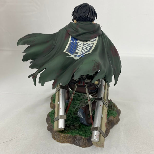 【中古】【開封品/未交換】進撃の巨人 1/7スケール 塗装済完成品フィギュア ARTFX J リヴァイ Fortitude ver.＜フィギュア＞（代引き不可）6541
