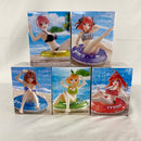 【中古】【開封品】【セット】映画 五等分の花嫁　Aqua Float Girlsフィギュア　中野一花/二乃/三玖/四葉/五月＜フィギュア＞（代引き不可）6541