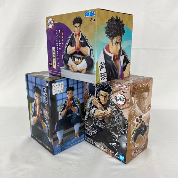 【中古】【未開封】【セット】アニメ「鬼滅の刃」 ちょこのせプレミアム/ぬーどるストッパー/VIBRATION STARS 悲鳴嶼行冥＜フィギュア＞（代引き不可）6541