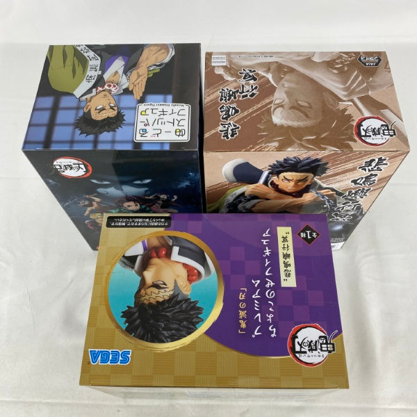 【中古】【未開封】【セット】アニメ「鬼滅の刃」 ちょこのせプレミアム/ぬーどるストッパー/VIBRATION STARS 悲鳴嶼行冥＜フィギュア＞（代引き不可）6541