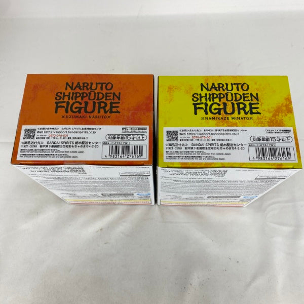 【中古】【未開封】【セット】NARUTO-ナルト- 疾風伝 フィギュア うずまきナルト・波風ミナト〜GiGOグループのお店限定〜 2点＜フィギュア＞（代引き不可）6541
