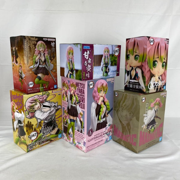 【中古】【未開封】【セット】アニメ 鬼滅の刃 甘露時密璃 プライズフィギュアA 6点＜フィギュア＞（代引き不可）6541