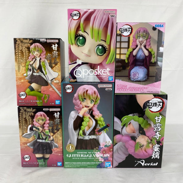 【中古】【未開封】【セット】アニメ 鬼滅の刃 甘露時密璃 プライズフィギュアB 6点＜フィギュア＞（代引き不可）6541