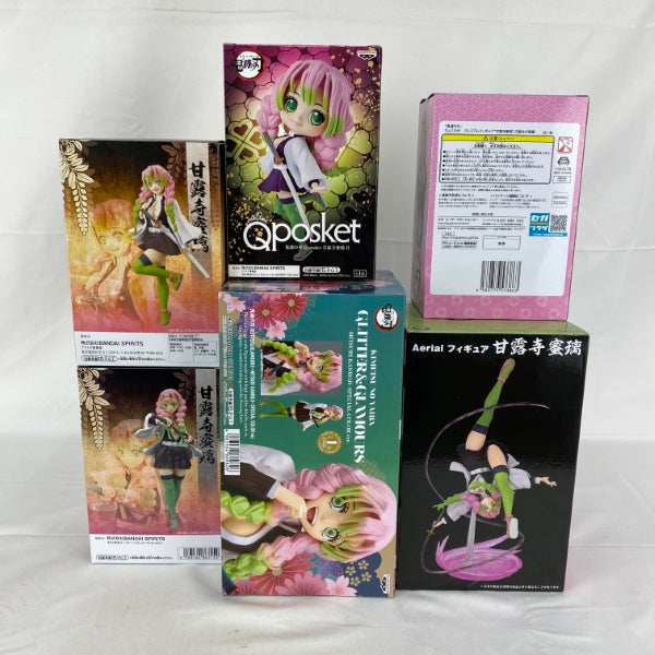 【中古】【未開封】【セット】アニメ 鬼滅の刃 甘露時密璃 プライズフィギュアB 6点＜フィギュア＞（代引き不可）6541