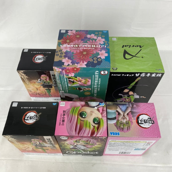 【中古】【未開封】【セット】アニメ 鬼滅の刃 甘露時密璃 プライズフィギュアB 6点＜フィギュア＞（代引き不可）6541