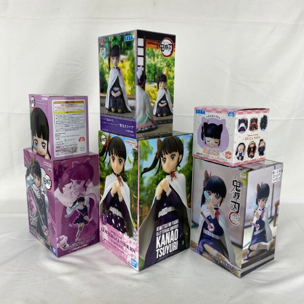 【中古】【未開封】【セット】アニメ 鬼滅の刃 栗花落カナヲ プライズフィギュア 6点＜フィギュア＞（代引き不可）6541
