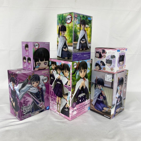 【中古】【未開封】【セット】アニメ 鬼滅の刃 栗花落カナヲ プライズフィギュア 6点＜フィギュア＞（代引き不可）6541