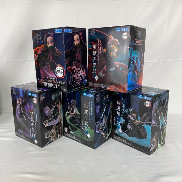 【中古】【未開封】【セット】アニメ 鬼滅の刃 XrossLink フィギュア 5点＜フィギュア＞（代引き不可）6541