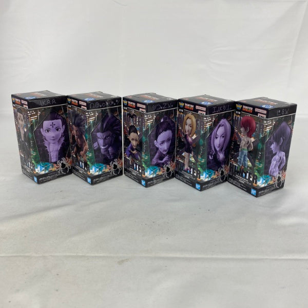 【中古】【未開封】全5種セット 「HUNTER×HUNTER」 ワールドコレクタブルフィギュア-幻影旅団-＜フィギュア＞（代引き不可）6541