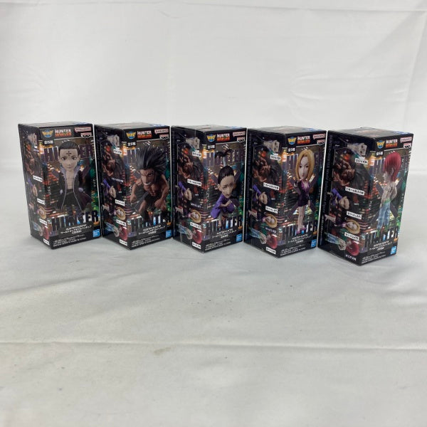 【中古】【未開封】全5種セット 「HUNTER×HUNTER」 ワールドコレクタブルフィギュア-幻影旅団-＜フィギュア＞（代引き不可）6541