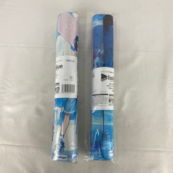【中古】【未開封】【セット】ホロライブ 大判マウスパッド ReGLOSS/FLOW GLOW　2点＜コレクターズアイテム＞（代引き不可）6541