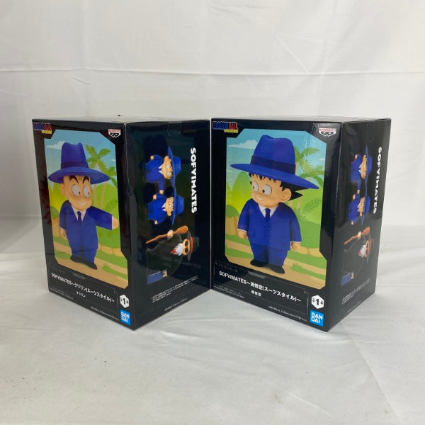 【中古】【未開封】【セット】ドラゴンボール SOFVIMATES〜孫悟空/クリリン(スーツスタイル)〜　2点＜フィギュア＞（代引き不可）6541