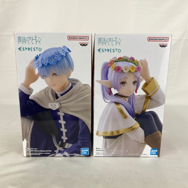 【中古】【未開封】【セット】葬送のフリーレン ESPRESTO-Flower Crown-フリーレン/ヒンメル 2点＜フィギュア＞（代引き不可）6541