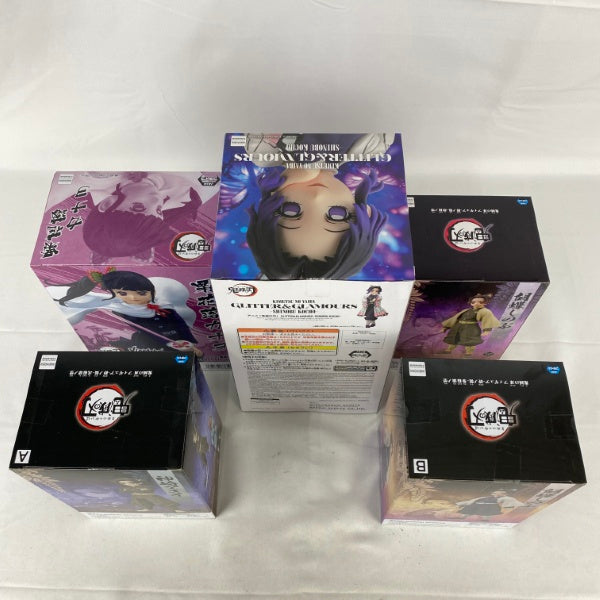 【中古】【未開封】【セット】鬼滅の刃 胡蝶しのぶ/栗花落カナヲ/神崎アオイ プライズフィギュア 5点＜フィギュア＞（代引き不可）6541