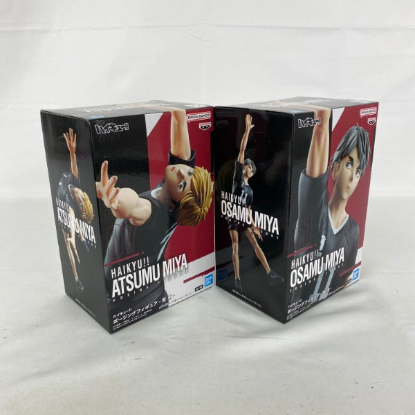 【中古】【未開封】【セット】ハイキュー!! ポージングフィギュア-宮 治/宮 侑- 2点＜フィギュア＞（代引き不可）6541