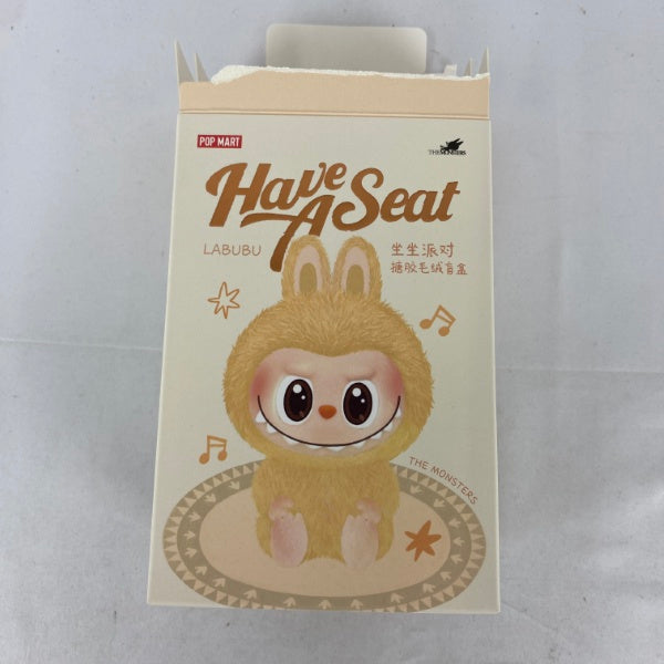 【中古】【開封品】Labubu(ラブブ) THE MONSTERS Have a Seat ぬいぐるみペンダント DADA(ピンク)＜コレクターズアイテム＞（代引き不可）6541