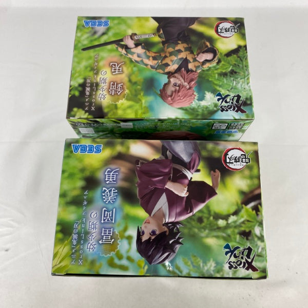 【中古】【未開封】【セット】アニメ「鬼滅の刃」XrossLinkフィギュア“幼少期の錆兎”/“幼少期の冨岡義勇” 2点＜フィギュア＞（代引き不可）6541